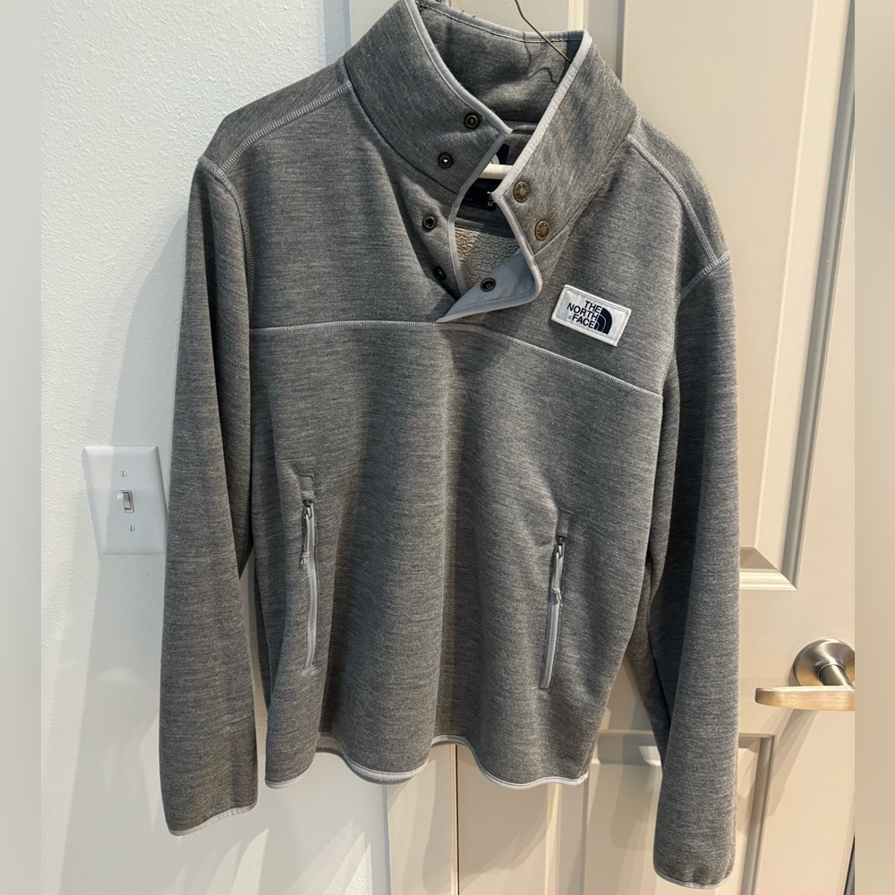 The North Face 1/4 button up jacket